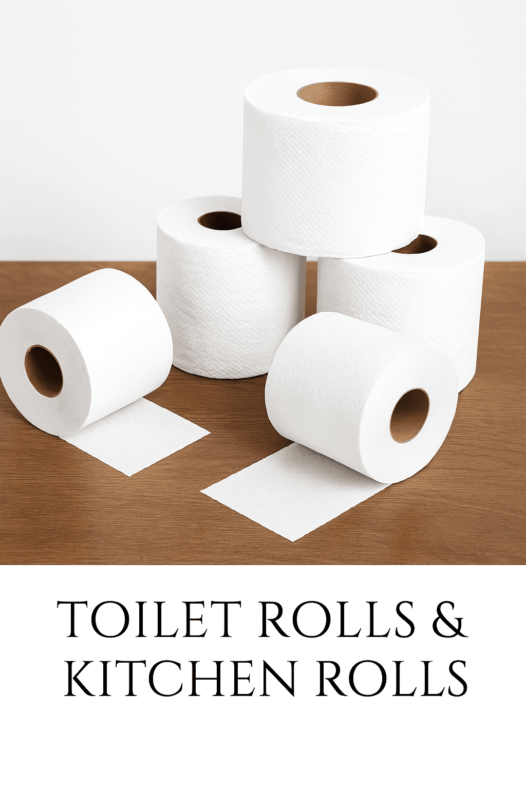 Toilet Rolls & Kitchen Rolls